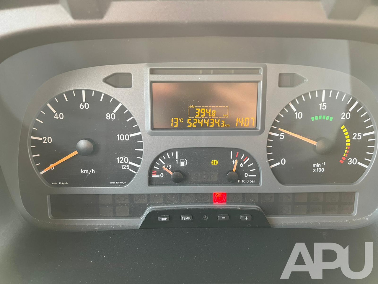 Грузовик с закрытым кузовом Mercedes-Benz ATEGO 818 winda: фото 20