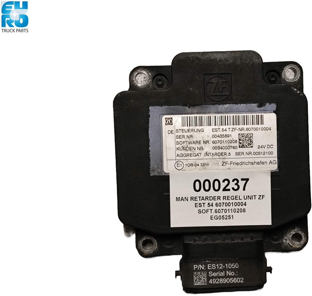 MAN RETARDER REGEL UNIT ZF EST 54 6070010004 SOFT.6070110208 EG 000237 - Трансмиссия для Грузовиков: фото 1 MAN RETARDER REGEL UNIT ZF EST 54 6070010004 SOFT.6070110208 EG 000237 - Трансмиссия для Грузовиков: фото 1