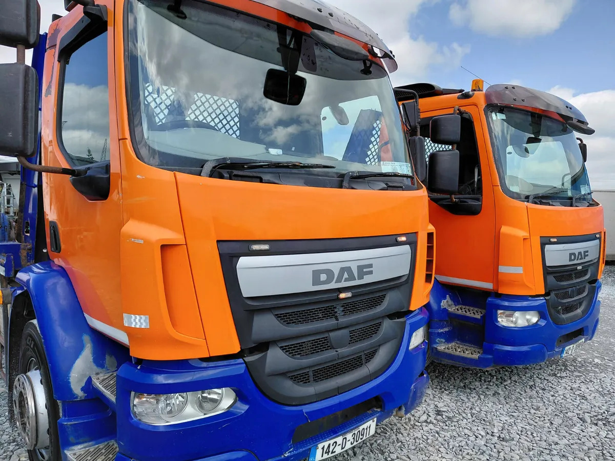 Портальный бункеровоз 2014 DAF LF Skip Loader X 2: фото 19