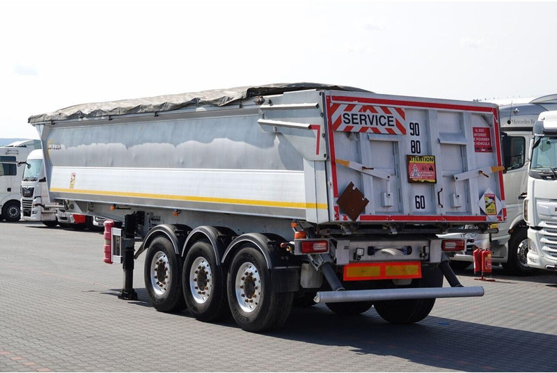 Benalu WYWROTKA 27 m3 / ALUMINIOWA / HYDRAULICZNA KLAPA / 2 OSIE PODNOS - Самосвальный полуприцеп: фото 3 Benalu WYWROTKA 27 m3 / ALUMINIOWA / HYDRAULICZNA KLAPA / 2 OSIE PODNOS - Самосвальный полуприцеп: фото 3