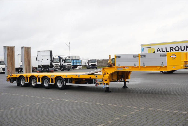 Bodex / NISKOPODWOZIOWA / 4 OSIE / NAJAZDY / 2 X OŚ SKRĘTNA / DMC 65 0 - Низкорамный полуприцеп: фото 4 Bodex / NISKOPODWOZIOWA / 4 OSIE / NAJAZDY / 2 X OŚ SKRĘTNA / DMC 65 0 - Низкорамный полуприцеп: фото 4