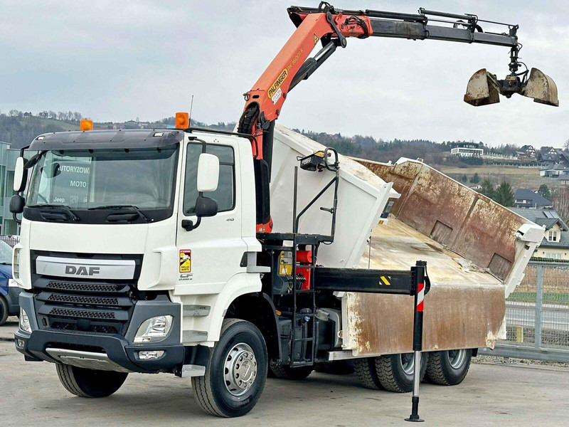 DAF CF 410 * Kipper 4,90 m + PK 16001 - K B * 6x4 - Самосвал, Автоманипулятор: фото 3 DAF CF 410 * Kipper 4,90 m + PK 16001 - K B * 6x4 - Самосвал, Автоманипулятор: фото 3