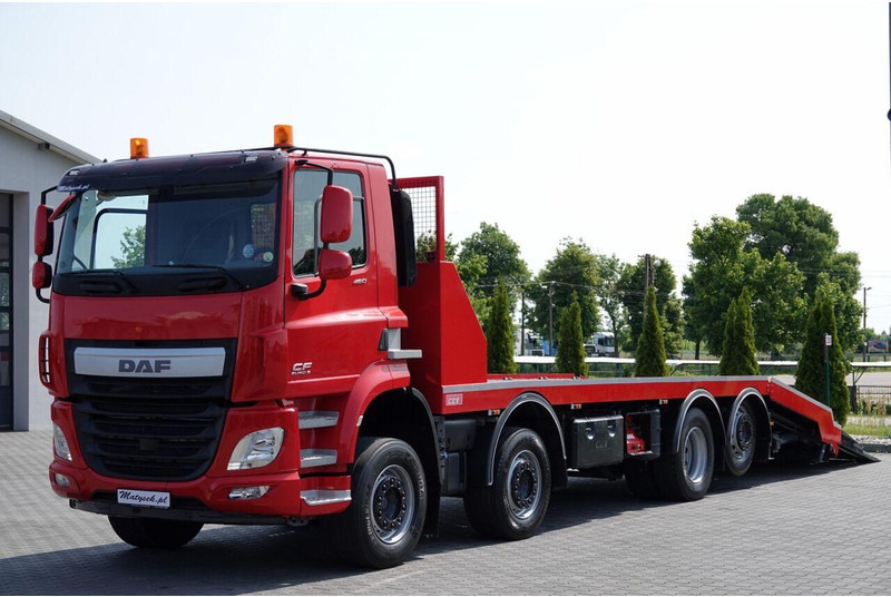 DAF CF 460 / 8x2/ LAWETA / PLATFORMA / NAJAZDY HYDRAULICZNE / WYCIĄ - Эвакуатор: фото 2 DAF CF 460 / 8x2/ LAWETA / PLATFORMA / NAJAZDY HYDRAULICZNE / WYCIĄ - Эвакуатор: фото 2