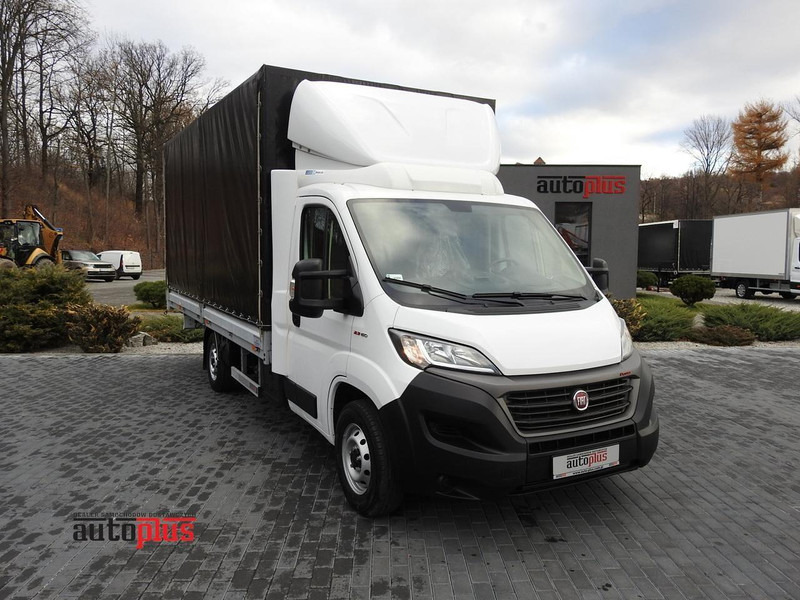 Fiat DUCATO PLANDEKA 10 PALET KLIMATYZACJA PNEUMATYKA 160KM [ T63576 - Тентованный фургон: фото 1 Fiat DUCATO PLANDEKA 10 PALET KLIMATYZACJA PNEUMATYKA 160KM [ T63576 - Тентованный фургон: фото 1