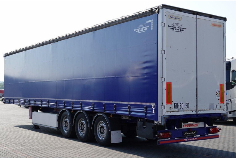 Fruehauf FIRANKA / STANDARD / MOCNA PODŁOGA SZYNA DESKA / PALECIARA / OSI - Тентованный полуприцеп: фото 5 Fruehauf FIRANKA / STANDARD / MOCNA PODŁOGA SZYNA DESKA / PALECIARA / OSI - Тентованный полуприцеп: фото 5