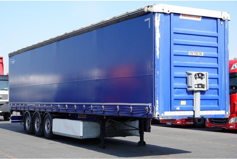 Fruehauf FIRANKA / STANDARD / MOCNA PODŁOGA SZYNA DESKA / PALECIARA / OSI - Тентованный полуприцеп: фото 1 Fruehauf FIRANKA / STANDARD / MOCNA PODŁOGA SZYNA DESKA / PALECIARA / OSI - Тентованный полуприцеп: фото 1