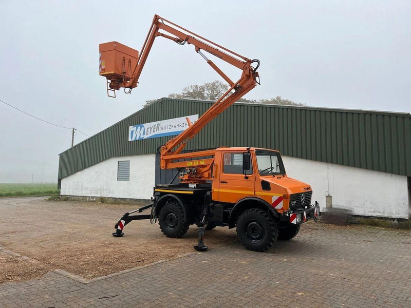 Mercedes-Benz Unimog 1200 4x4 - Lifting basket - Грузовик, Автоманипулятор: фото 4 Mercedes-Benz Unimog 1200 4x4 - Lifting basket - Грузовик, Автоманипулятор: фото 4