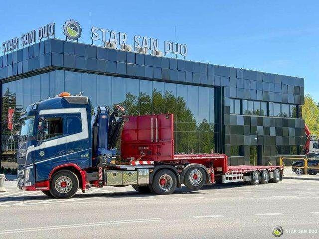 HRD Semitrailer Low Loader NRD NTS 3 Axle Tieflader - Низкорамный прицеп: фото 4 HRD Semitrailer Low Loader NRD NTS 3 Axle Tieflader - Низкорамный прицеп: фото 4