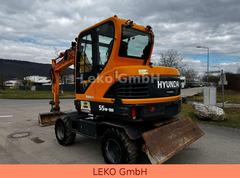 Hyundai Robex 55W-9A Mit Drei Löffeln - Колёсный экскаватор: фото 5 Hyundai Robex 55W-9A Mit Drei Löffeln - Колёсный экскаватор: фото 5