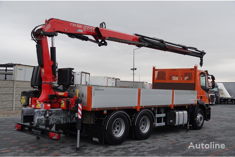 Iveco 420 Flatbed + crane FASSI 185 6x2 - Грузовик бортовой/ Платформа, Автоманипулятор: фото 5 Iveco 420 Flatbed + crane FASSI 185 6x2 - Грузовик бортовой/ Платформа, Автоманипулятор: фото 5