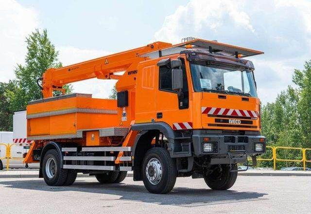 Грузовик с подъемником Iveco CURSOR 240 4x4 RUTHMANN T225 22,5 Meters Lift: фото 10