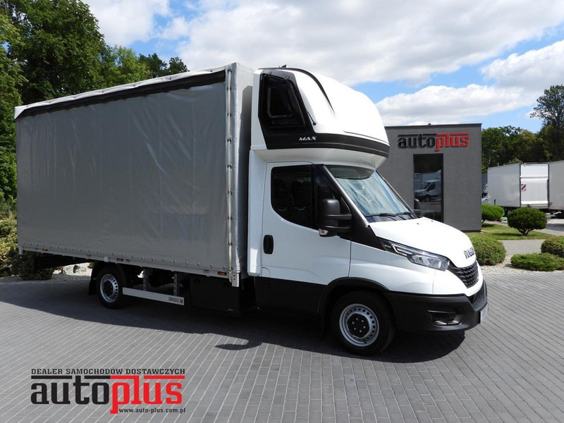 Iveco DAILY 35S18 PLANDEKA 10 PALET WEBASTO TEMPOMAT NAWIGACJA LEDY KL - Тентованный фургон: фото 1 Iveco DAILY 35S18 PLANDEKA 10 PALET WEBASTO TEMPOMAT NAWIGACJA LEDY KL - Тентованный фургон: фото 1
