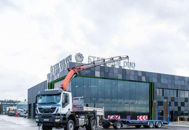 Iveco TRAKKER 450 4x4 PALFINGER PK 23001 EH Crane Kra - Самосвал, Автоманипулятор: фото 3 Iveco TRAKKER 450 4x4 PALFINGER PK 23001 EH Crane Kra - Самосвал, Автоманипулятор: фото 3