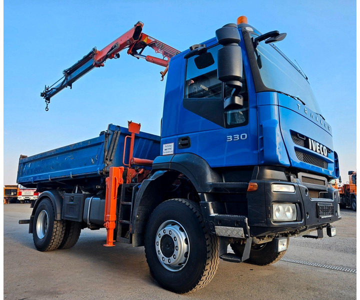 Iveco Trakker 190T33 4x4 M Tipper + Crane Atlas 120.2E - Самосвал, Автоманипулятор: фото 4 Iveco Trakker 190T33 4x4 M Tipper + Crane Atlas 120.2E - Самосвал, Автоманипулятор: фото 4
