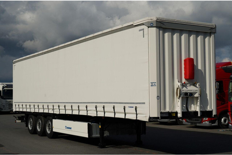 Krone FIRANKA / KOSZ NA PALETY / 2 OSIE PODNOSZONE / 2024 ROK / MAŁO U - Тентованный полуприцеп: фото 1 Krone FIRANKA / KOSZ NA PALETY / 2 OSIE PODNOSZONE / 2024 ROK / MAŁO U - Тентованный полуприцеп: фото 1