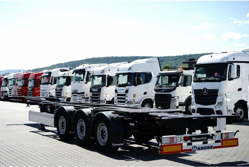 Krone NACZEPA PODKONTENEROWA / MAŁO UŻYWANA / UNIWERSALNA / 2023 ROK - Полуприцеп-контейнеровоз/ Сменный кузов: фото 5 Krone NACZEPA PODKONTENEROWA / MAŁO UŻYWANA / UNIWERSALNA / 2023 ROK - Полуприцеп-контейнеровоз/ Сменный кузов: фото 5