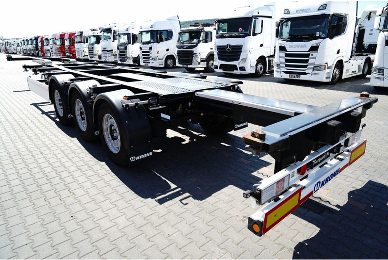 Krone NACZEPA PODKONTENEROWA / MAŁO UŻYWANA / UNIWERSALNA / 2023 ROK - Полуприцеп-контейнеровоз/ Сменный кузов: фото 4 Krone NACZEPA PODKONTENEROWA / MAŁO UŻYWANA / UNIWERSALNA / 2023 ROK - Полуприцеп-контейнеровоз/ Сменный кузов: фото 4