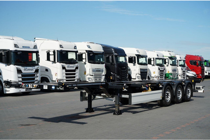 Krone NACZEPA PODKONTENEROWA / MAŁO UŻYWANA / UNIWERSALNA / 2023 ROK - Полуприцеп-контейнеровоз/ Сменный кузов: фото 2 Krone NACZEPA PODKONTENEROWA / MAŁO UŻYWANA / UNIWERSALNA / 2023 ROK - Полуприцеп-контейнеровоз/ Сменный кузов: фото 2