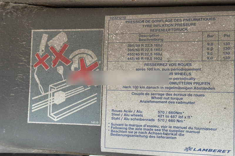 Полуприцеп-рефрижератор LAMBERET: фото 20