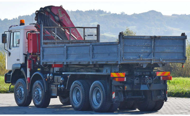 Самосвал, Автоманипулятор MAN 41.460 *FASSI F270AC.26 * 8x8 ! TOPZUSTAND: фото 6
