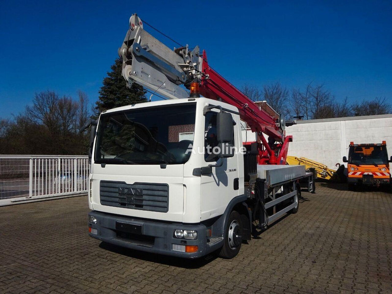 MAN 8.180 TGL - Flatbed+crane - Грузовик бортовой/ Платформа, Автоманипулятор: фото 3 MAN 8.180 TGL - Flatbed+crane - Грузовик бортовой/ Платформа, Автоманипулятор: фото 3