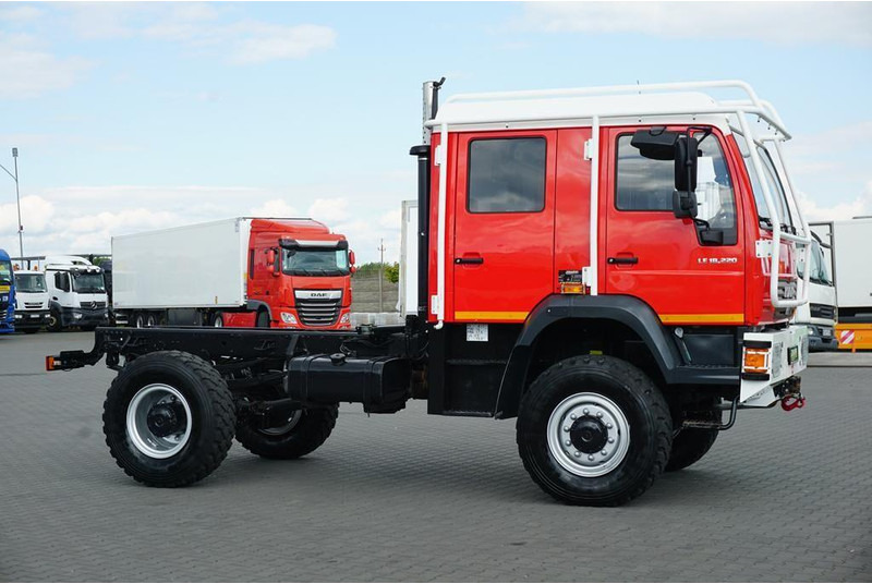 MAN LE 220 / 4 X 4 / DOKA / DO ZABUDOWY / KAMPER - Грузовик-шасси: фото 4 MAN LE 220 / 4 X 4 / DOKA / DO ZABUDOWY / KAMPER - Грузовик-шасси: фото 4