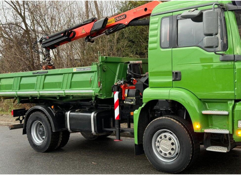 MAN TGA 18.360 Meiller 3-Way Tipper + Crane Palfinger PK 9501 - Самосвал, Автоманипулятор: фото 5 MAN TGA 18.360 Meiller 3-Way Tipper + Crane Palfinger PK 9501 - Самосвал, Автоманипулятор: фото 5