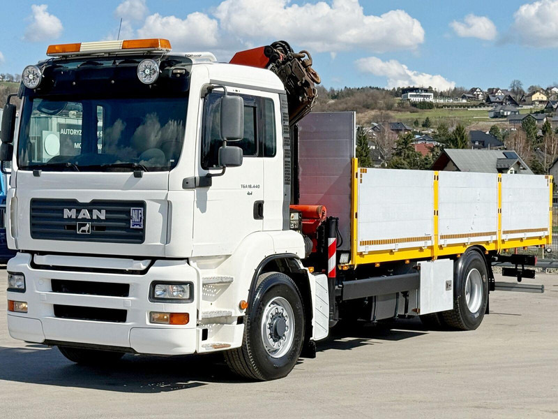 MAN TGA 18.440* PK 16502 + FUNK * 4x4 * TOP - Грузовик бортовой/ Платформа, Автоманипулятор: фото 4 MAN TGA 18.440* PK 16502 + FUNK * 4x4 * TOP - Грузовик бортовой/ Платформа, Автоманипулятор: фото 4
