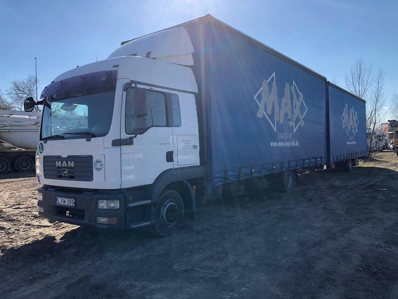 MAN TGL 8.210 Pritsche - TOP ZUSTAND - Тентованный грузовик: фото 3 MAN TGL 8.210 Pritsche - TOP ZUSTAND - Тентованный грузовик: фото 3