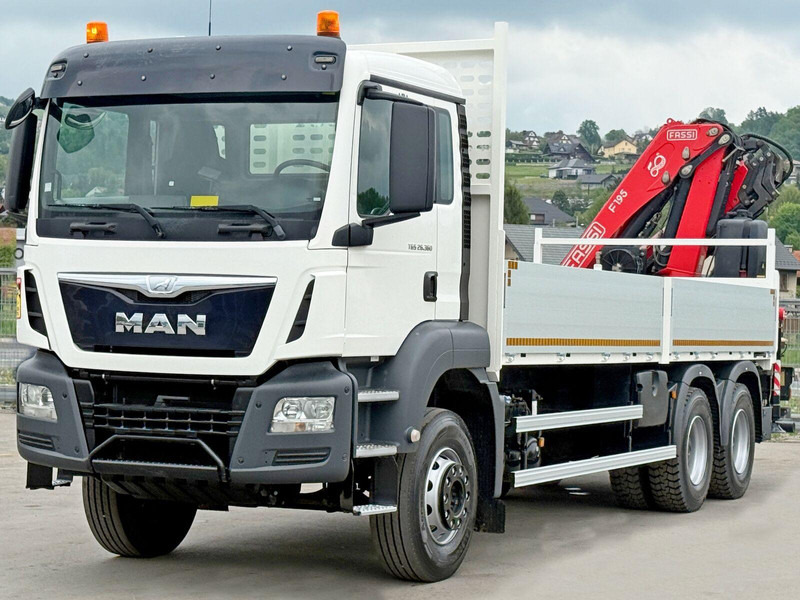 MAN TGS 26.360* FASSI F195A.2.24 / FUNK * 6x4 * TOP - Грузовик бортовой/ Платформа, Автоманипулятор: фото 4 MAN TGS 26.360* FASSI F195A.2.24 / FUNK * 6x4 * TOP - Грузовик бортовой/ Платформа, Автоманипулятор: фото 4