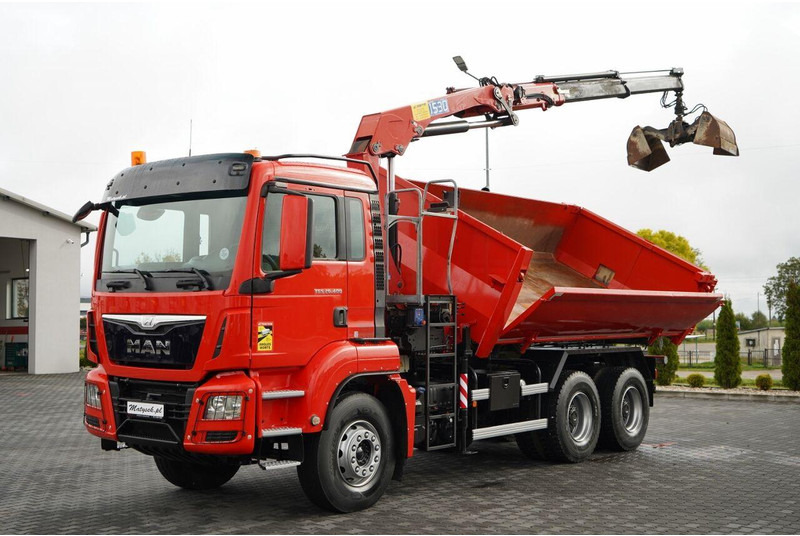 Самосвал, Автоманипулятор MAN TGS 26.400 / 6x4 / WYWROTKA 2 STRONNA + HDS HMF 1530 K2 / HYDR: фото 8 Самосвал, Автоманипулятор MAN TGS 26.400 / 6x4 / WYWROTKA 2 STRONNA + HDS HMF 1530 K2 / HYDR: фото 8
