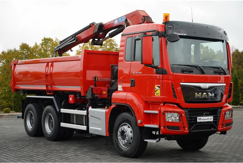 Самосвал, Автоманипулятор MAN TGS 26.400 / 6x4 / WYWROTKA 2 STRONNA + HDS HMF 1530 K2 / HYDR: фото 17 Самосвал, Автоманипулятор MAN TGS 26.400 / 6x4 / WYWROTKA 2 STRONNA + HDS HMF 1530 K2 / HYDR: фото 17