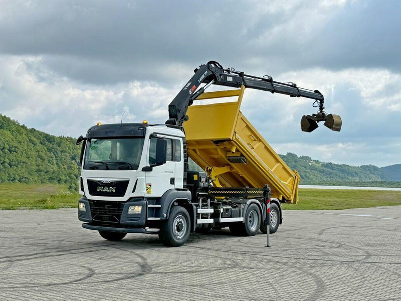 MAN TGS 26.400 * HIAB X-HIDUO 188 E-3 + FUNK * 6x4 - Самосвал, Автоманипулятор: фото 2 MAN TGS 26.400 * HIAB X-HIDUO 188 E-3 + FUNK * 6x4 - Самосвал, Автоманипулятор: фото 2