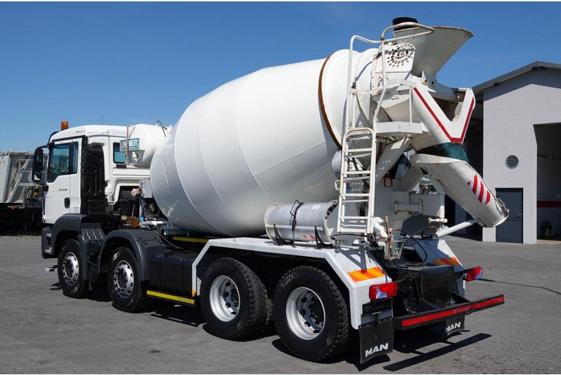 MAN TGS 32.400 / 8X4 / GRUSZKA / BETONOMIESZARKA / 9 M3 / IMER / MAN - Автобетоносмеситель: фото 4 MAN TGS 32.400 / 8X4 / GRUSZKA / BETONOMIESZARKA / 9 M3 / IMER / MAN - Автобетоносмеситель: фото 4