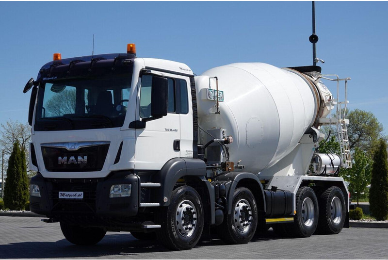 MAN TGS 32.400 / 8X4 / GRUSZKA / BETONOMIESZARKA / 9 M3 / IMER / MAN - Автобетоносмеситель: фото 1 MAN TGS 32.400 / 8X4 / GRUSZKA / BETONOMIESZARKA / 9 M3 / IMER / MAN - Автобетоносмеситель: фото 1