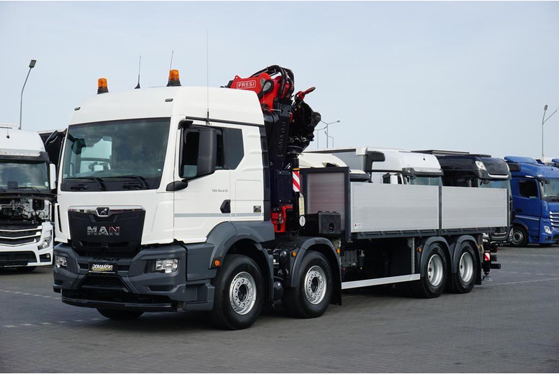 MAN TGS / 35.470 / E 6 / SKRZYNIOWY + HDS / FASSI F 545 / ŁAD. 13 10 - Грузовик бортовой/ Платформа, Автоманипулятор: фото 3 MAN TGS / 35.470 / E 6 / SKRZYNIOWY + HDS / FASSI F 545 / ŁAD. 13 10 - Грузовик бортовой/ Платформа, Автоманипулятор: фото 3