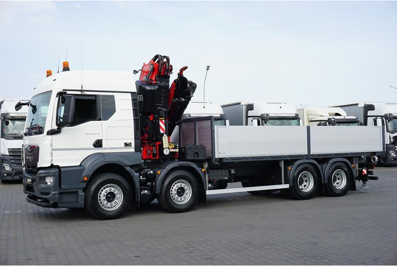 MAN TGS / 35.470 / E 6 / SKRZYNIOWY + HDS / FASSI F 545 / ŁAD. 13 10 - Грузовик бортовой/ Платформа, Автоманипулятор: фото 5 MAN TGS / 35.470 / E 6 / SKRZYNIOWY + HDS / FASSI F 545 / ŁAD. 13 10 - Грузовик бортовой/ Платформа, Автоманипулятор: фото 5