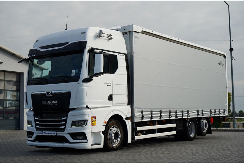 MAN TGX 26.470 / 6x2 / FIRANKA / SOLÓWKA / 6x2 / 120 m3 / OŚ PODNOSZ - Тентованный грузовик: фото 1 MAN TGX 26.470 / 6x2 / FIRANKA / SOLÓWKA / 6x2 / 120 m3 / OŚ PODNOSZ - Тентованный грузовик: фото 1