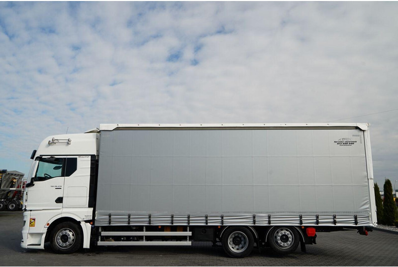 MAN TGX 26.470 / 6x2 / FIRANKA / SOLÓWKA / 6x2 / 120 m3 / OŚ PODNOSZ - Тентованный грузовик: фото 3 MAN TGX 26.470 / 6x2 / FIRANKA / SOLÓWKA / 6x2 / 120 m3 / OŚ PODNOSZ - Тентованный грузовик: фото 3