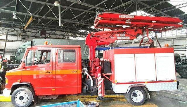 Mercedes-Benz 814 DHL ATLAS RAIL ROAD RAILWAY ZWEIWEG - Пожарная машина: фото 1 Mercedes-Benz 814 DHL ATLAS RAIL ROAD RAILWAY ZWEIWEG - Пожарная машина: фото 1