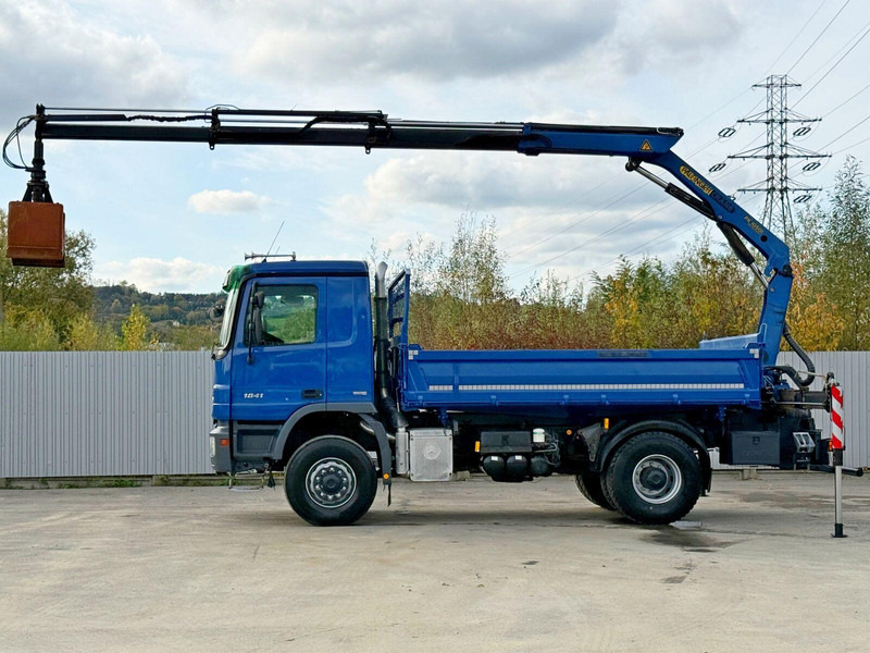 Mercedes-Benz ACTROS 1841 * PK 10501 + FUNK * TOP * 4x4 - Самосвал, Автоманипулятор: фото 5 Mercedes-Benz ACTROS 1841 * PK 10501 + FUNK * TOP * 4x4 - Самосвал, Автоманипулятор: фото 5