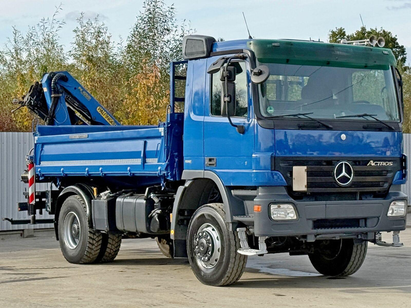 Mercedes-Benz ACTROS 1841 * PK 10501 + FUNK * TOP * 4x4 - Самосвал, Автоманипулятор: фото 3 Mercedes-Benz ACTROS 1841 * PK 10501 + FUNK * TOP * 4x4 - Самосвал, Автоманипулятор: фото 3