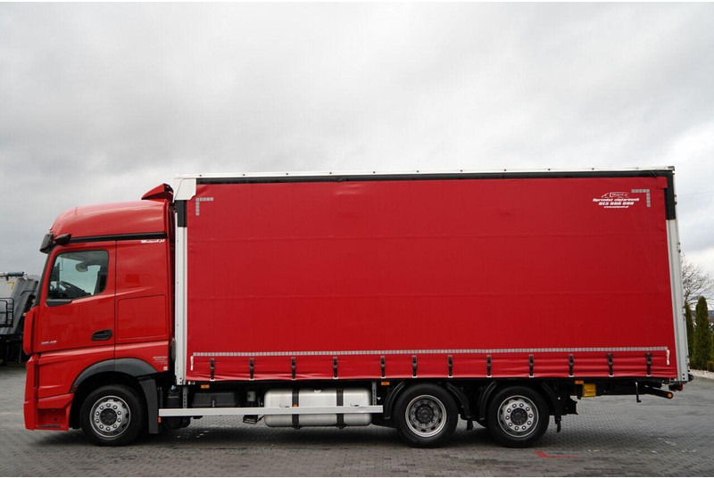 Mercedes-Benz ACTROS / 2545 / SOLÓWKA / 6x2 / I-PARK COOL / BIG SPACE / WIELT - Тентованный грузовик: фото 2 Mercedes-Benz ACTROS / 2545 / SOLÓWKA / 6x2 / I-PARK COOL / BIG SPACE / WIELT - Тентованный грузовик: фото 2