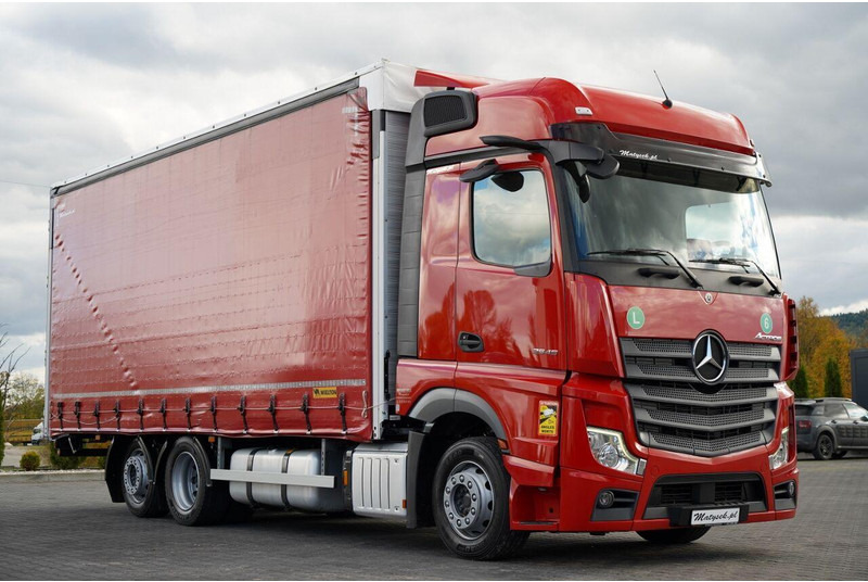 Mercedes-Benz ACTROS 2545 / SOLÓWKA  / 6x2 / OŚ PODNOSZONA / BIG SPACE / WIELT - Тентованный грузовик: фото 5 Mercedes-Benz ACTROS 2545 / SOLÓWKA  / 6x2 / OŚ PODNOSZONA / BIG SPACE / WIELT - Тентованный грузовик: фото 5