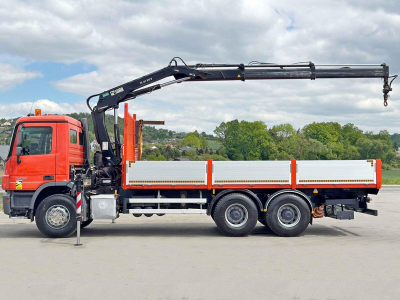 Mercedes-Benz ACTROS 2636 *HIAB 122 BS-2 HIDUO + FUNK/6x4 * TOP - Грузовик бортовой/ Платформа, Автоманипулятор: фото 5 Mercedes-Benz ACTROS 2636 *HIAB 122 BS-2 HIDUO + FUNK/6x4 * TOP - Грузовик бортовой/ Платформа, Автоманипулятор: фото 5