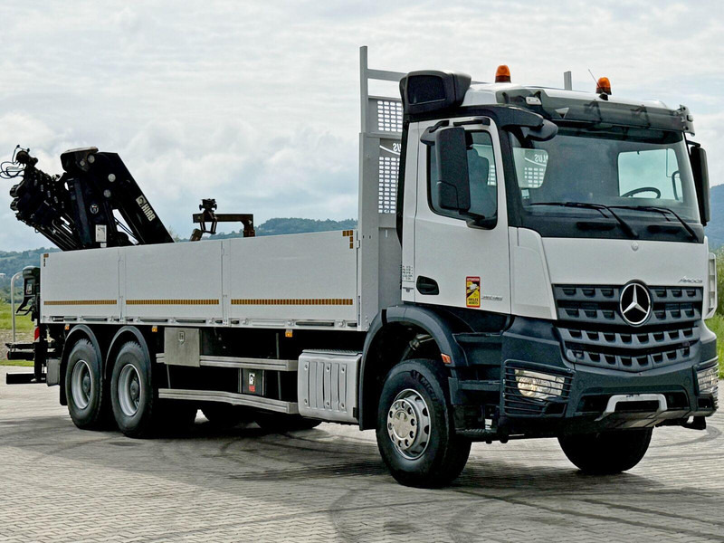 Mercedes-Benz ACTROS 2636 * HIAB 211 E-6 HIDUO/FUNK *6x4 - Грузовик бортовой/ Платформа, Автоманипулятор: фото 3 Mercedes-Benz ACTROS 2636 * HIAB 211 E-6 HIDUO/FUNK *6x4 - Грузовик бортовой/ Платформа, Автоманипулятор: фото 3