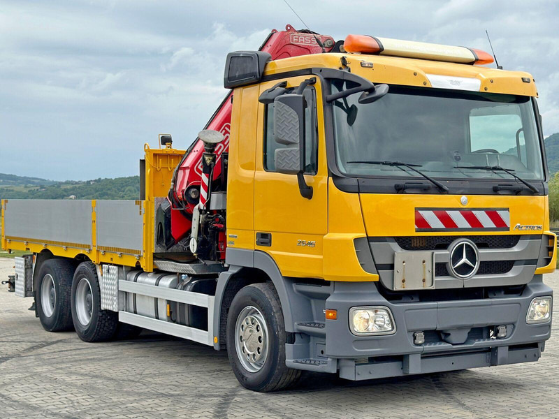 Mercedes-Benz ACTROS 2646 * FASSI F365AXP.26 + FUNK * 6x4 - Грузовик бортовой/ Платформа, Автоманипулятор: фото 3 Mercedes-Benz ACTROS 2646 * FASSI F365AXP.26 + FUNK * 6x4 - Грузовик бортовой/ Платформа, Автоманипулятор: фото 3
