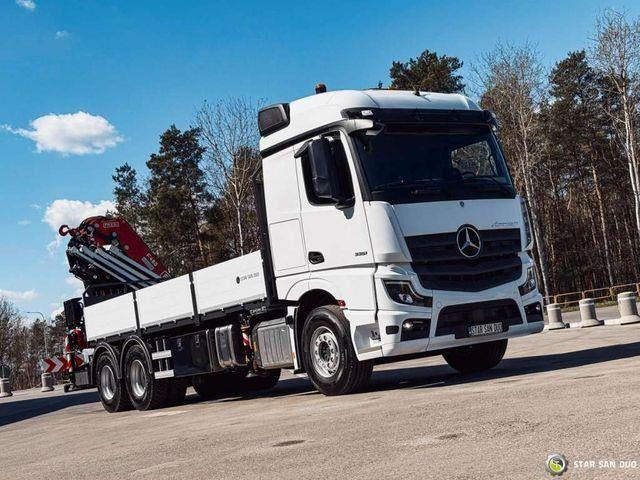 Mercedes-Benz ACTROS 3351 NEW 6x4 Fassi F485 Crane - Грузовик бортовой/ Платформа, Автоманипулятор: фото 2 Mercedes-Benz ACTROS 3351 NEW 6x4 Fassi F485 Crane - Грузовик бортовой/ Платформа, Автоманипулятор: фото 2