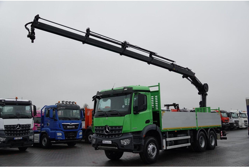 Mercedes-Benz AROCS 2636 / 6x4 / SKRZYNIOWY- 6,5 M / + HDS HIAB 4x wysów: 13 - Грузовик бортовой/ Платформа, Автоманипулятор: фото 3 Mercedes-Benz AROCS 2636 / 6x4 / SKRZYNIOWY- 6,5 M / + HDS HIAB 4x wysów: 13 - Грузовик бортовой/ Платформа, Автоманипулятор: фото 3