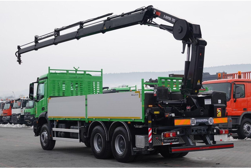 Mercedes-Benz AROCS 2636 / 6x4 / SKRZYNIOWY- 6,5 M / + HDS HIAB 4x wysów: 13 m - Грузовик бортовой/ Платформа, Автоманипулятор: фото 4 Mercedes-Benz AROCS 2636 / 6x4 / SKRZYNIOWY- 6,5 M / + HDS HIAB 4x wysów: 13 m - Грузовик бортовой/ Платформа, Автоманипулятор: фото 4